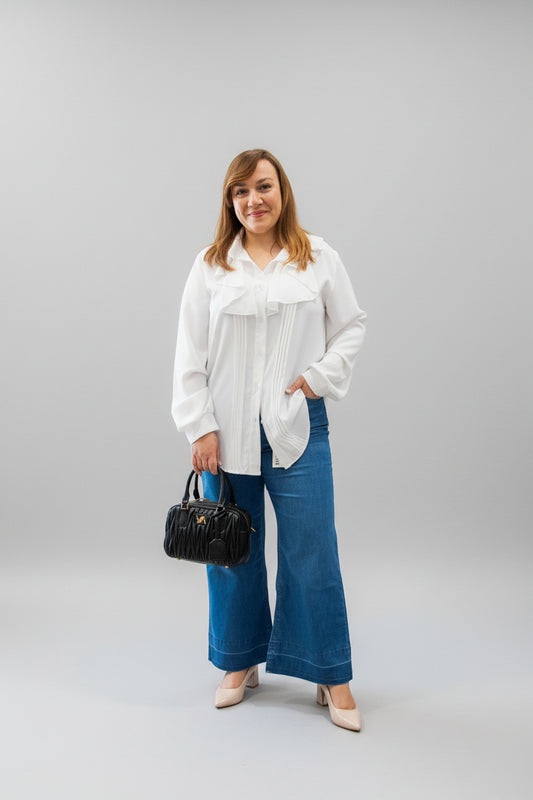 Wide-leg jeans