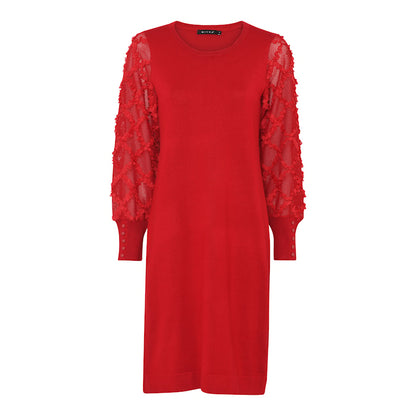 Vestido de malha com pormenor Ref. 115916