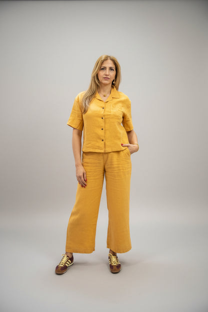 Calça em linho