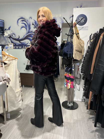 Casaco de pelo liso Ref. 952118