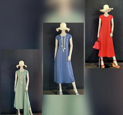 Plain long dress Ref. 2426696