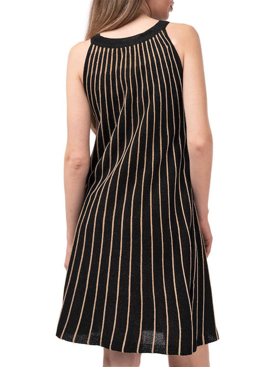 Vestido curto em malha