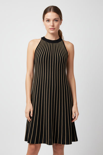 Vestido curto em malha