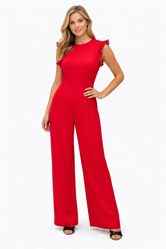 Plain Jumpsuit with Detail