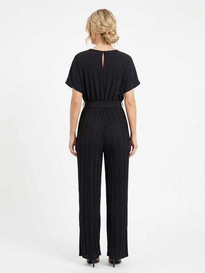 Plain long jumpsuit