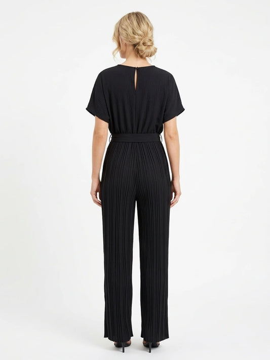 Plain long jumpsuit