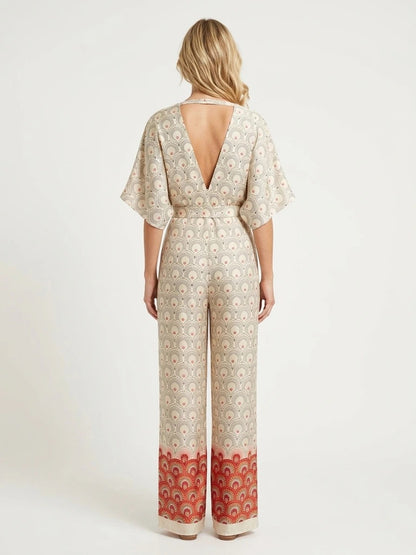 Jumpsuit with pattern