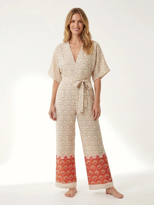 Jumpsuit with pattern