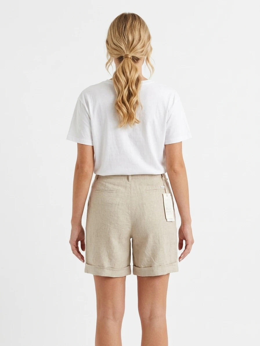 Linen shorts