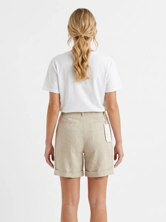 Linen shorts