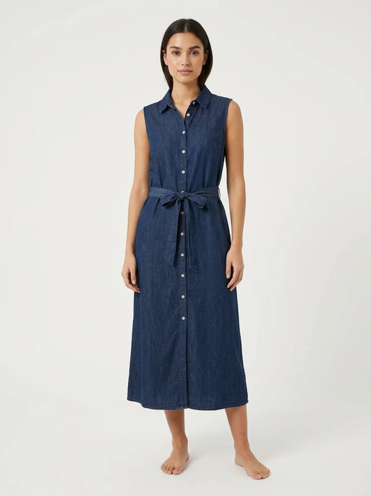 Plain long dress
