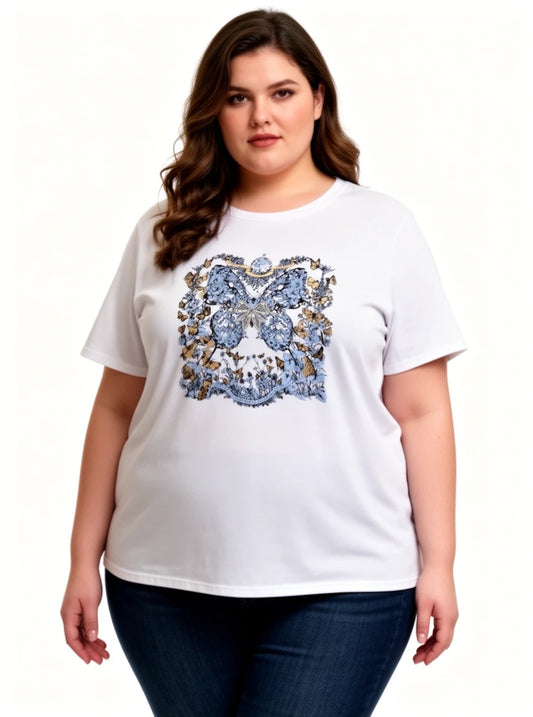 Patterned T-shirt